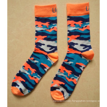 2015 Fashion Camouflage Color Cotton Army Socks